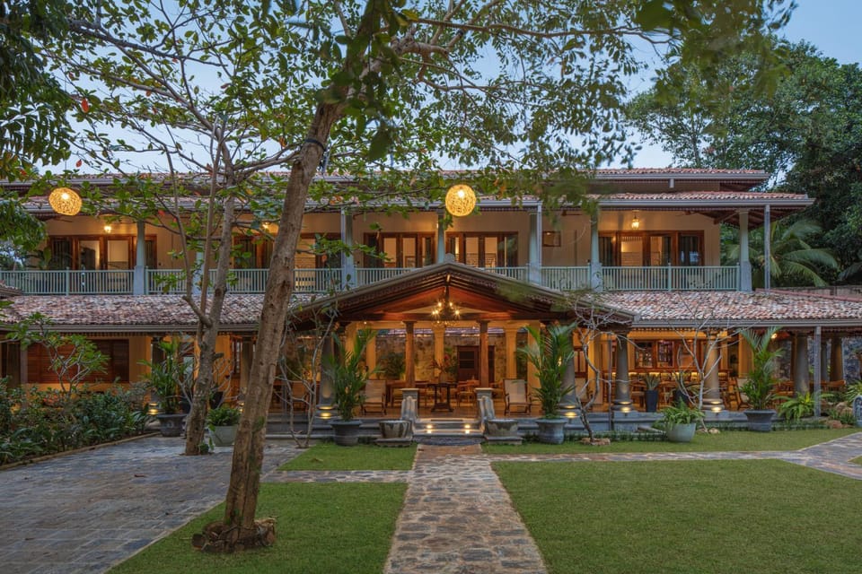 Property building, Garden