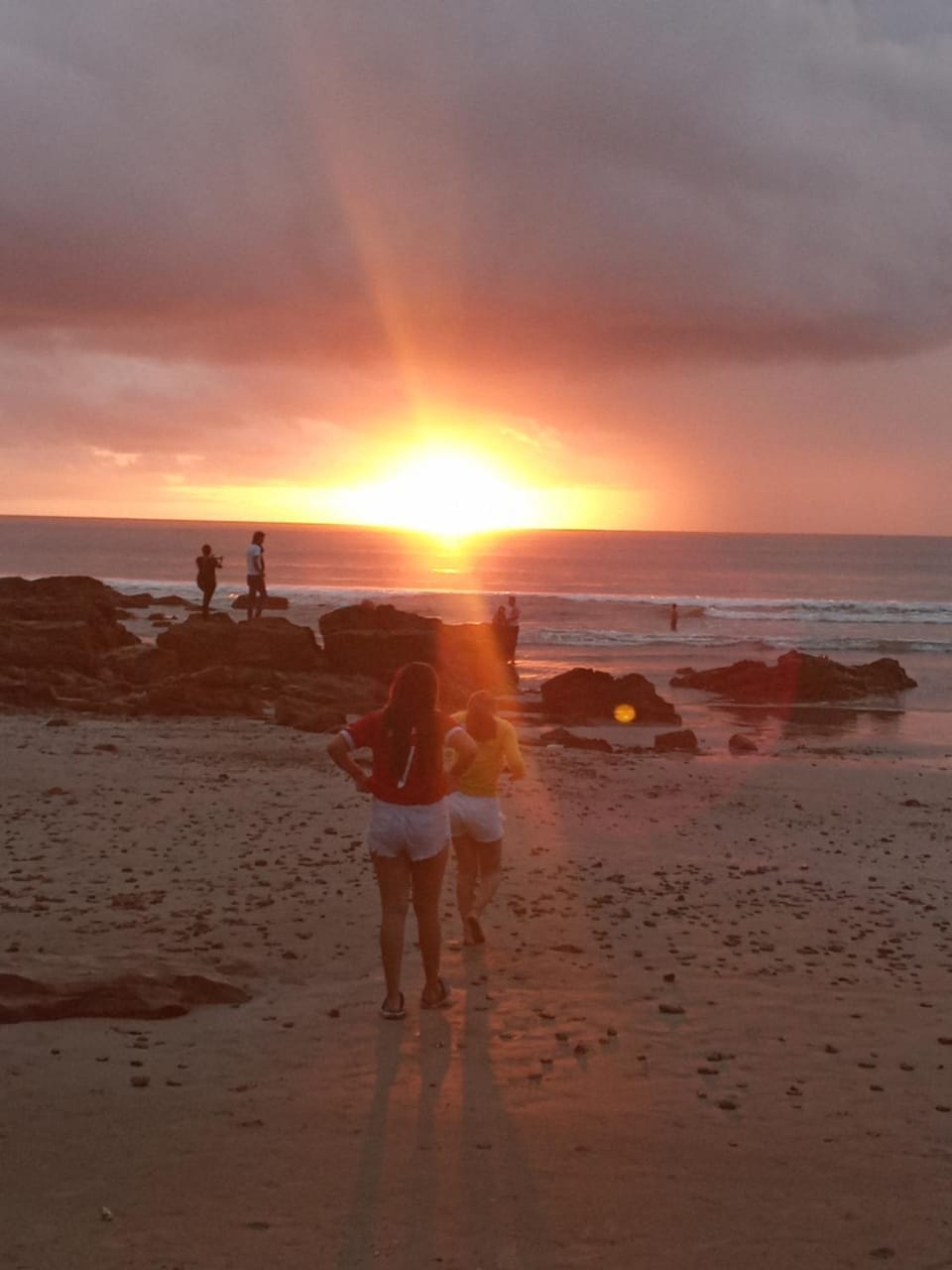 Sea view, Sunset