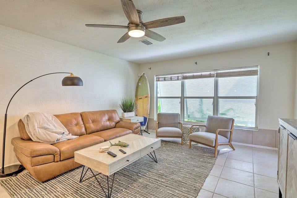 Walkable Florida Duplex: 2 Blocks to Cocoa Beach! House in Cocoa Beach