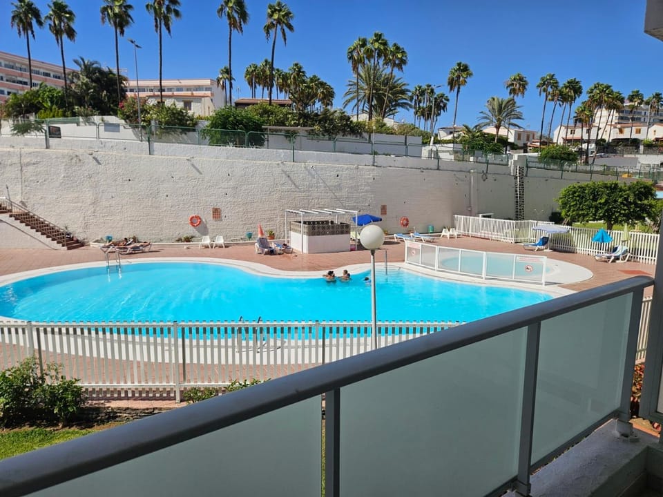 Property building, Pool view, Swimming pool