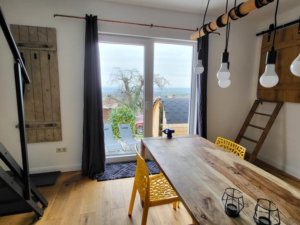 Ferienloft Ottos Werkstatt mit Saunafass House in Rhineland-Palatinate