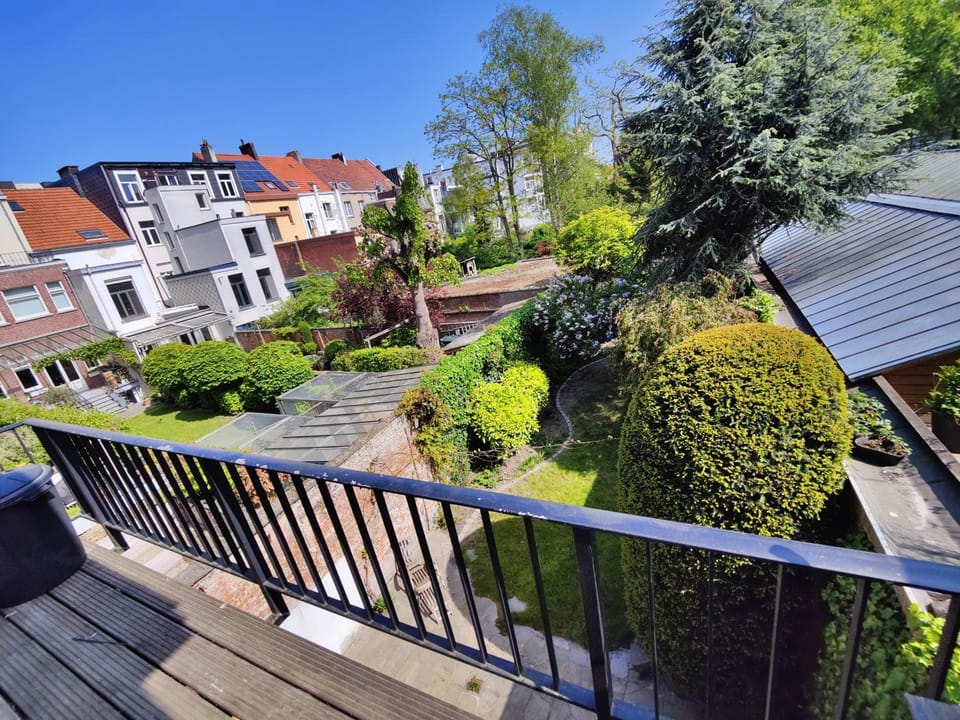 Property building, Day, Garden, View (from property/room), Balcony/Terrace, Garden view