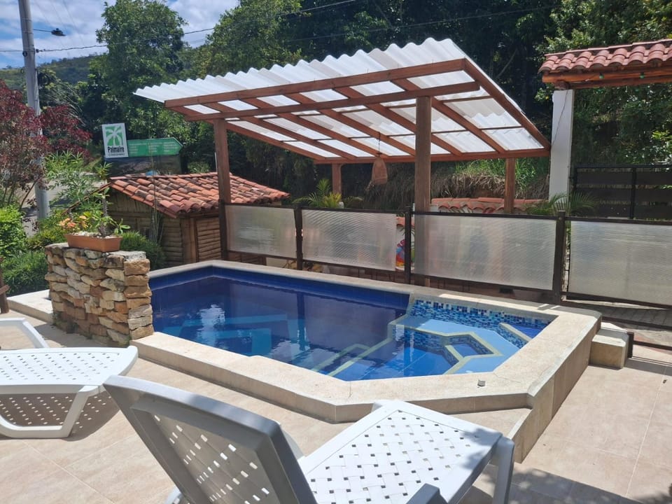 Blue Casa Campestre Country House in Santander, Colombia