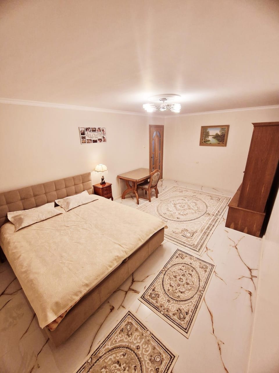 Bed, Photo of the whole room, Bedroom, wardrobe