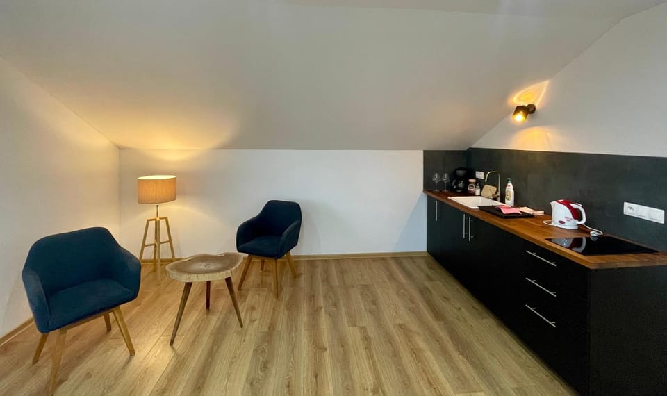 Kitchen or kitchenette, Bedroom