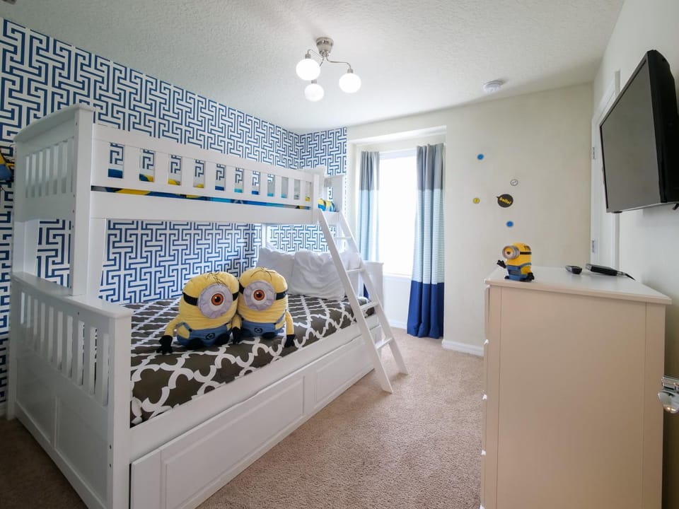 children, bunk bed