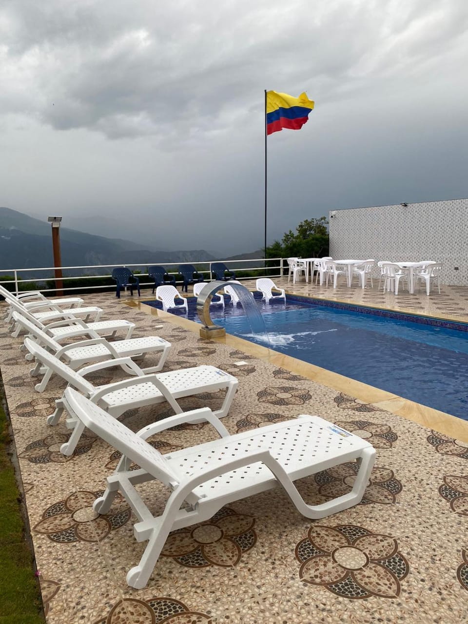 Natural landscape, Mountain view, Pool view, Swimming pool, Swimming pool