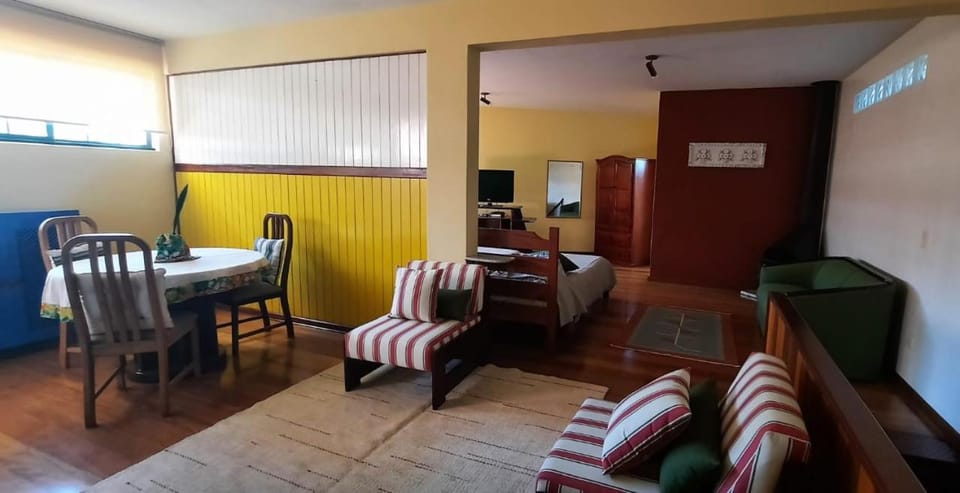 Living room, Dining area, Bedroom