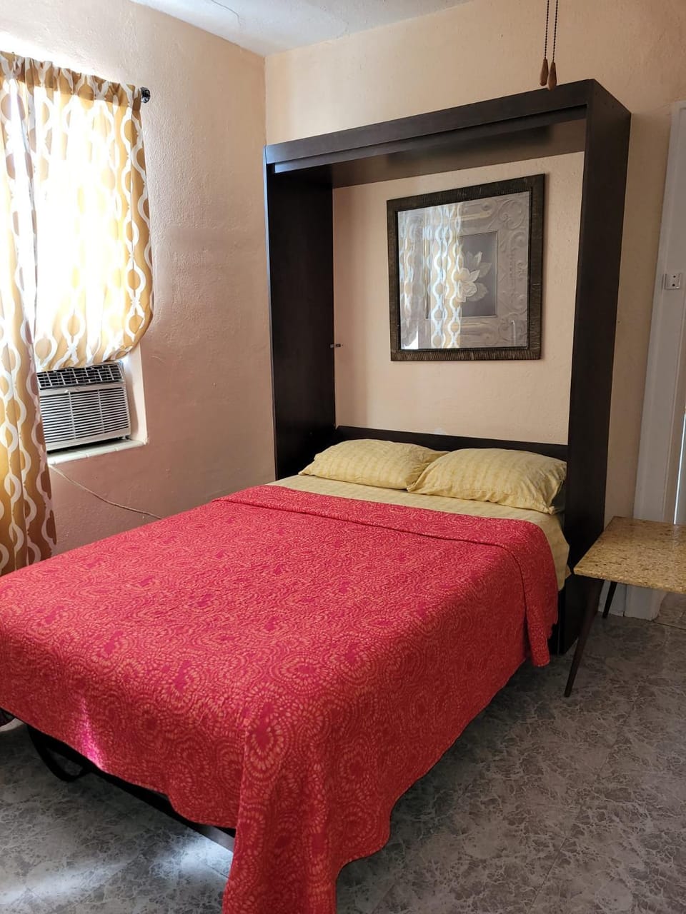 Bed, Living room, Bedroom