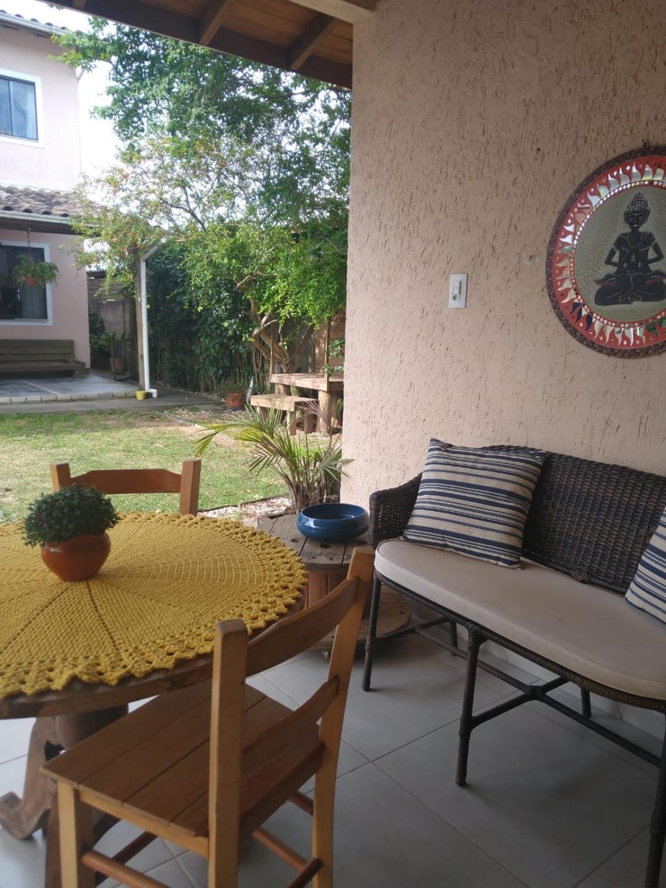 Suite para casal com espaço gourmet, entre mar e lagoa. Vacation rental in Florianopolis
