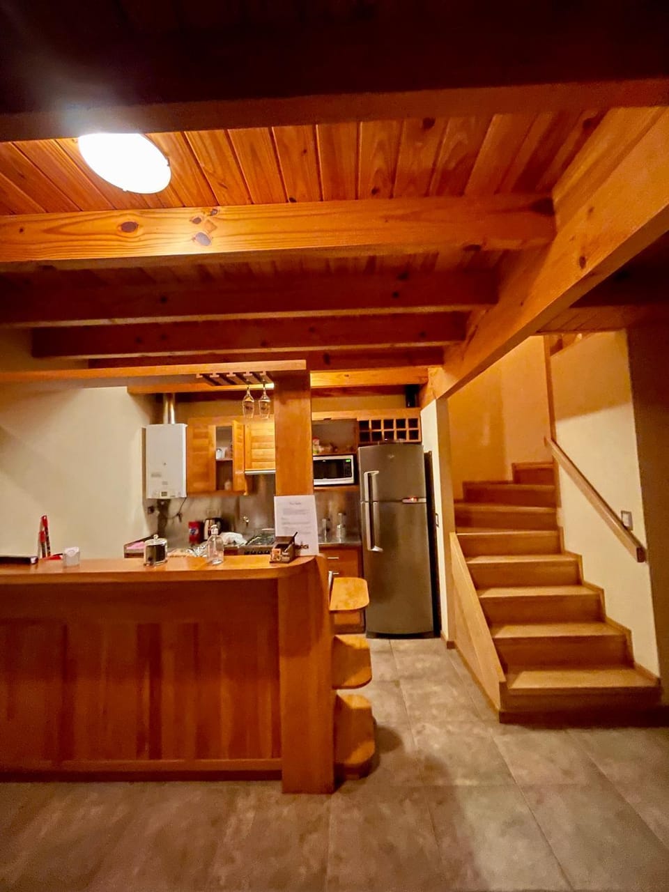 Lounge or bar, kitchen