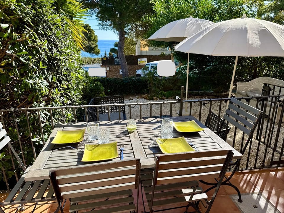 Patio, Day, View (from property/room), Sea view