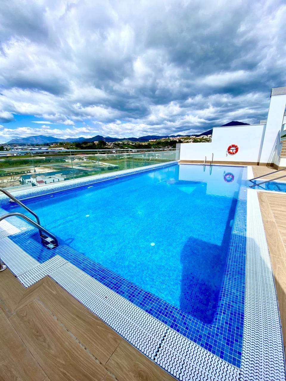 Natural landscape, Pool view, Swimming pool