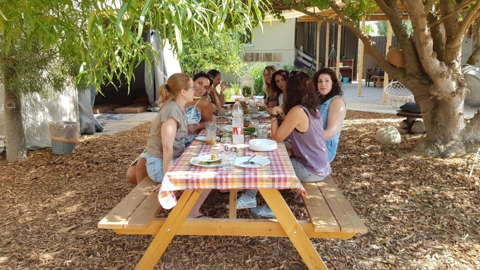 חאן בכפר במשק בלה מאיה - האוהל Luxury tent in South District