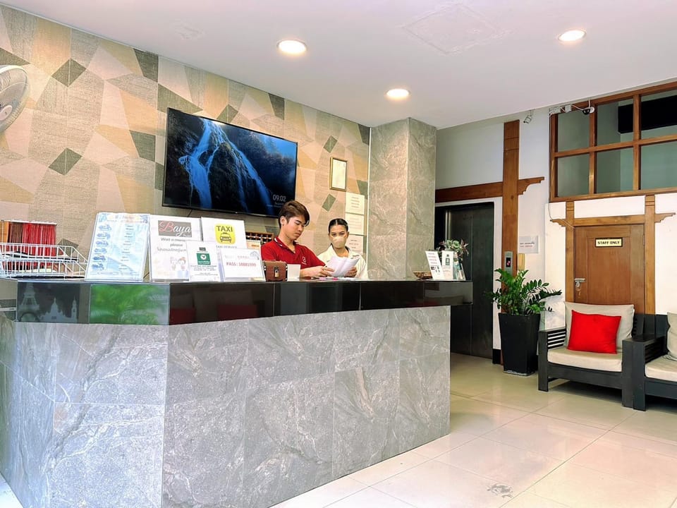 Staff, People, Lobby or reception