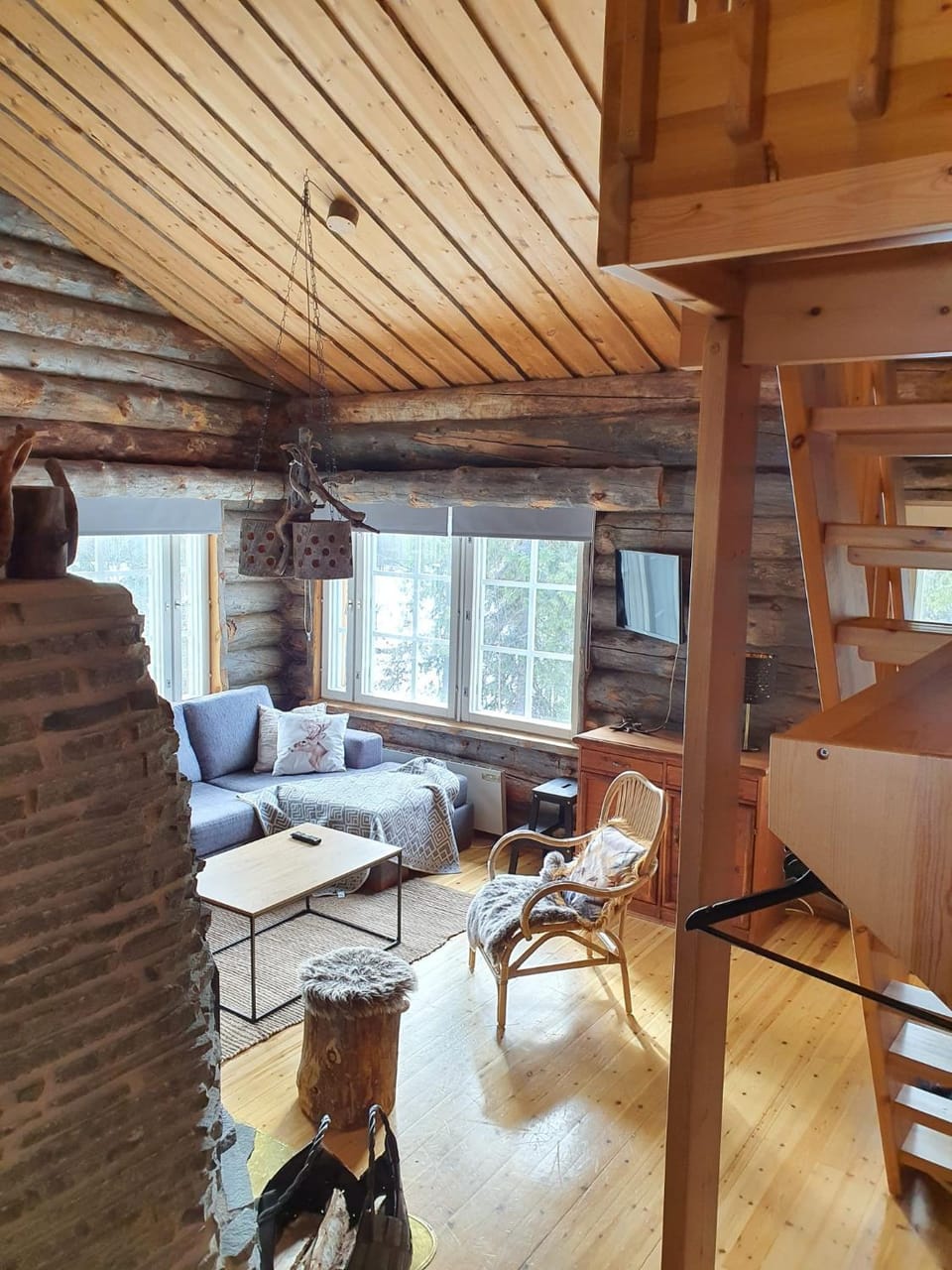 Kelokuura Ruka, Cozy Finnish Log Cabin near the Slopes Cabin in Finland