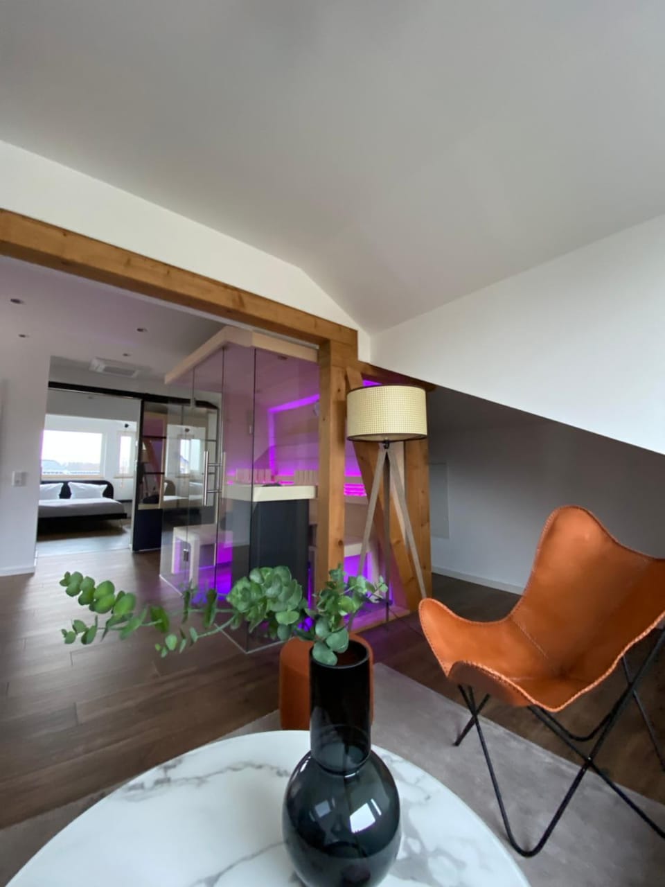 Sauna, Living room