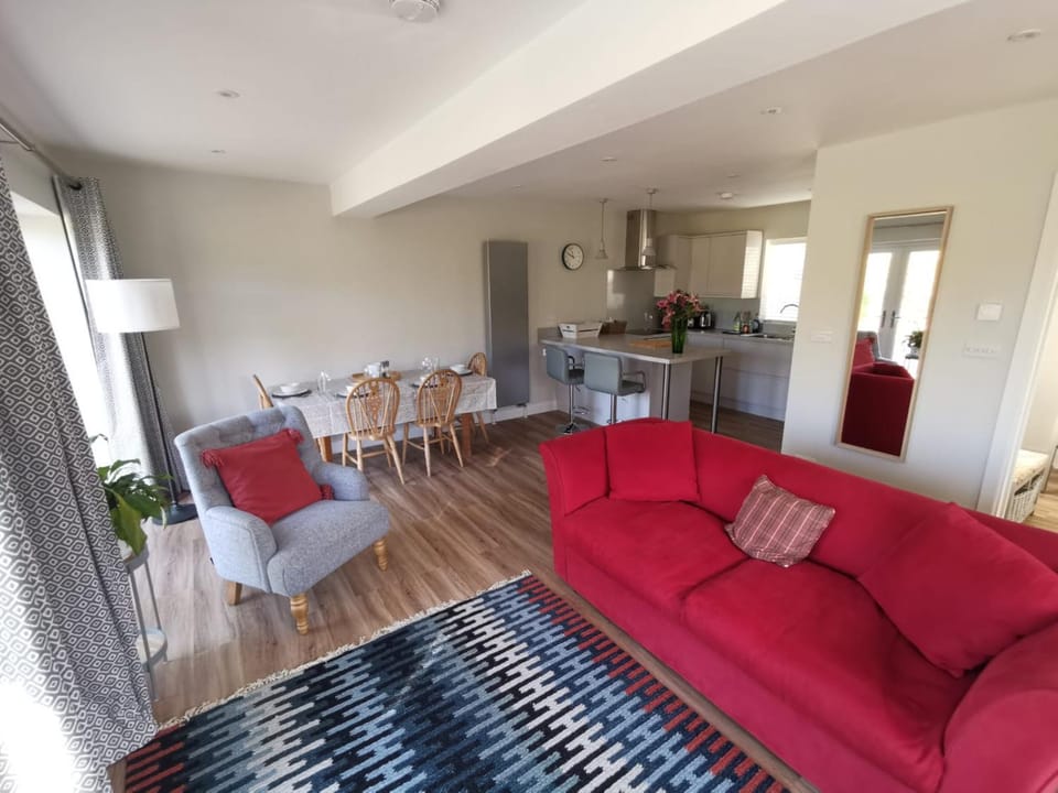 Contemporary Cottage outside South Harting House in Chichester District