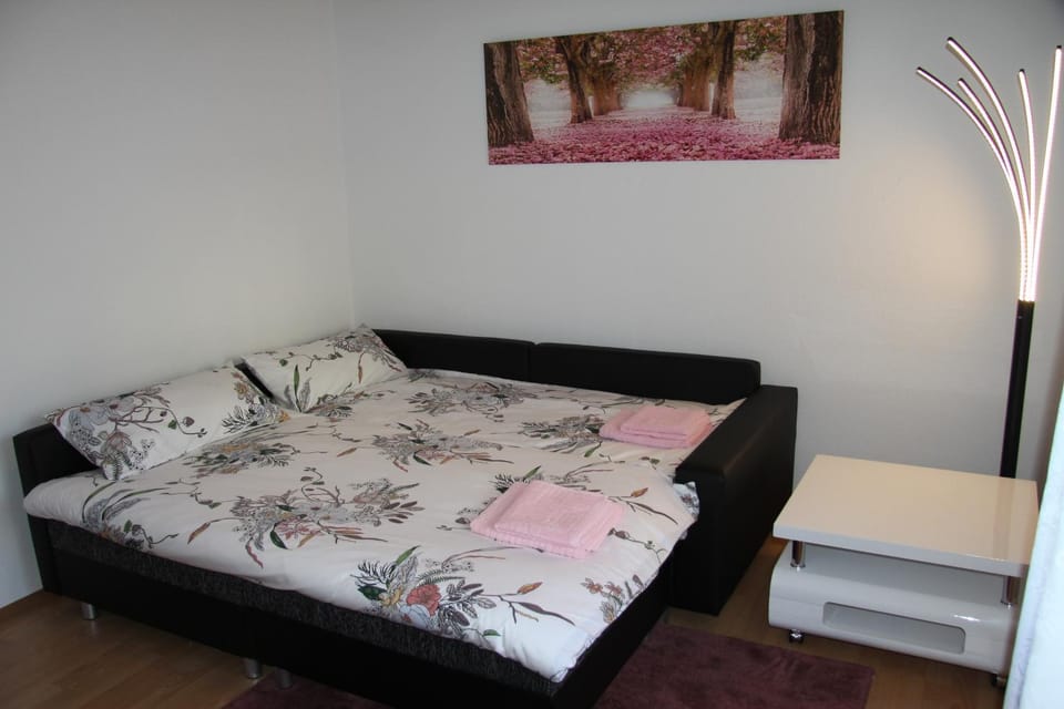 Bed, Living room, Photo of the whole room