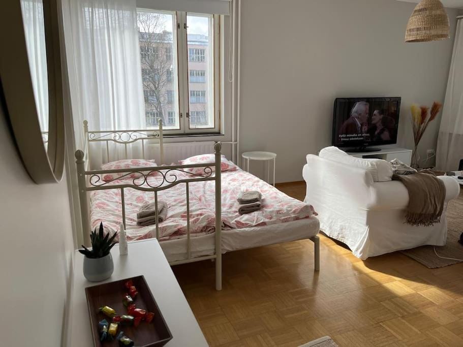 Keskusta kaksio Tuomiokirkon ja Yliopiston lähellä Apartment in Turku