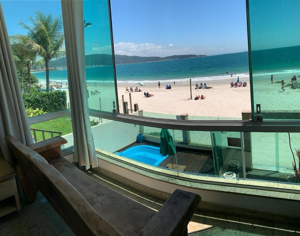 View (from property/room), Balcony/Terrace, Pool view, Sea view, Swimming pool