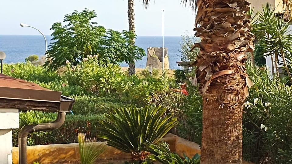 Garden, Sea view