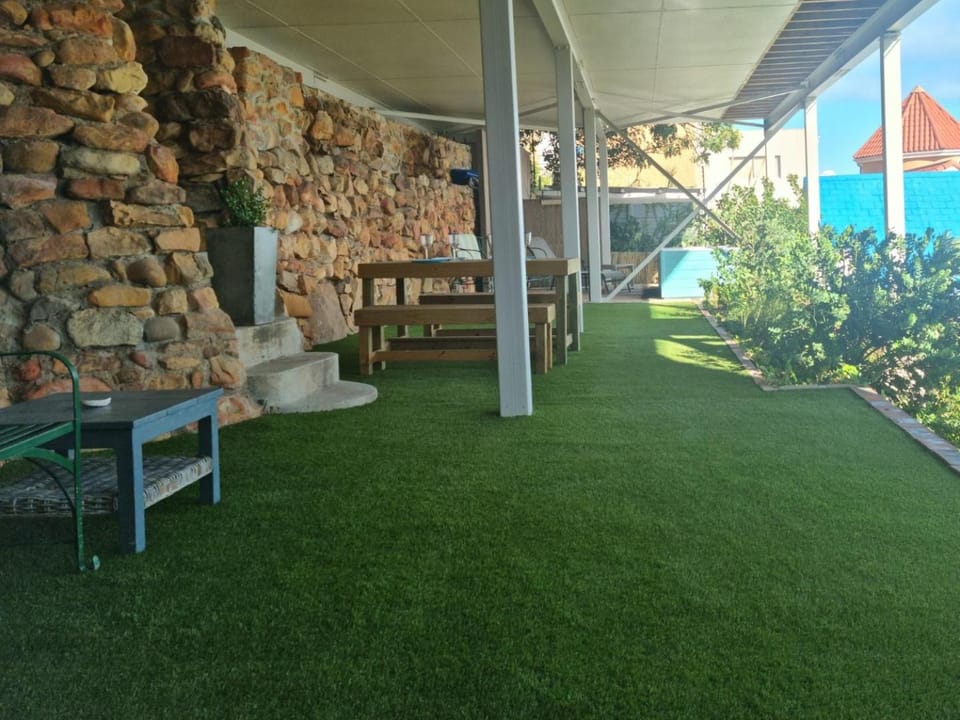 Property building, Patio, Garden, Hot Tub