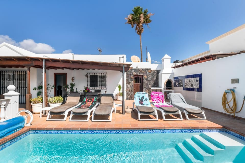 Property building, Living room, Swimming pool