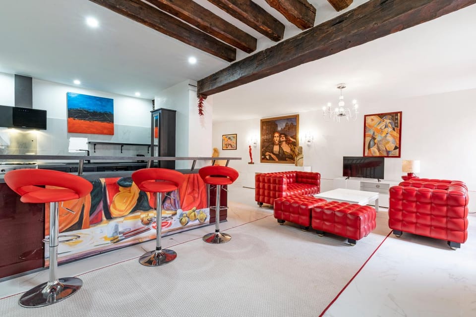 Living room, Lounge or bar, Seating area, kitchen