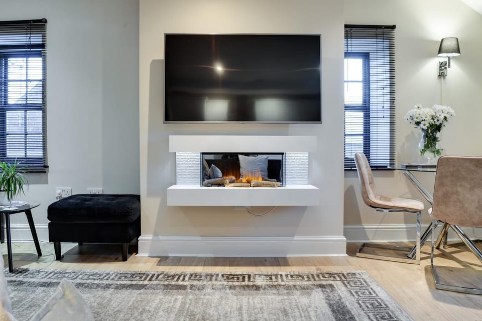 Living room, flat iron