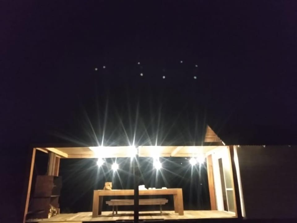 Night, View (from property/room), Balcony/Terrace