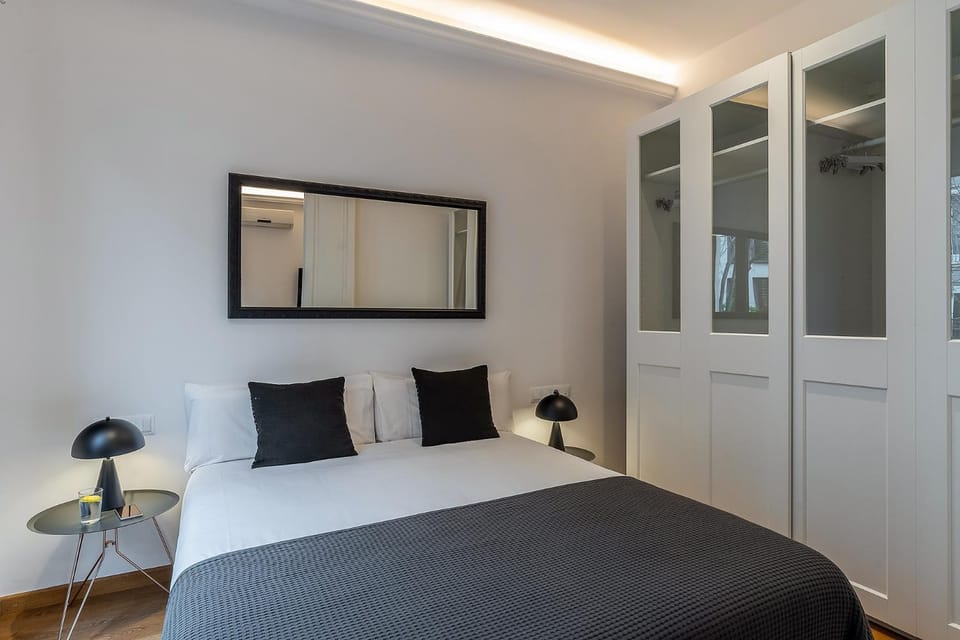 Bed, Bedroom, wardrobe