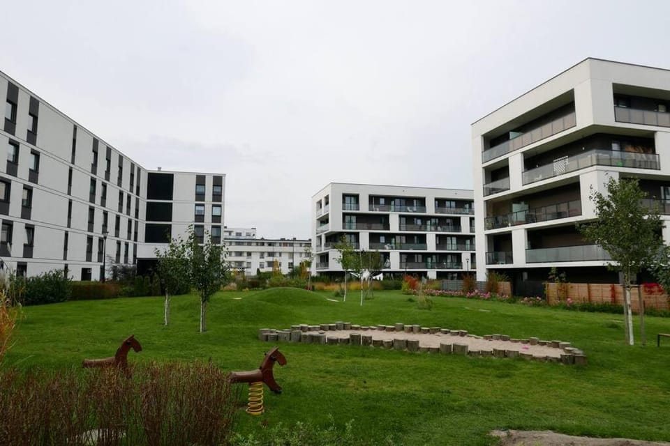 Property building, Garden