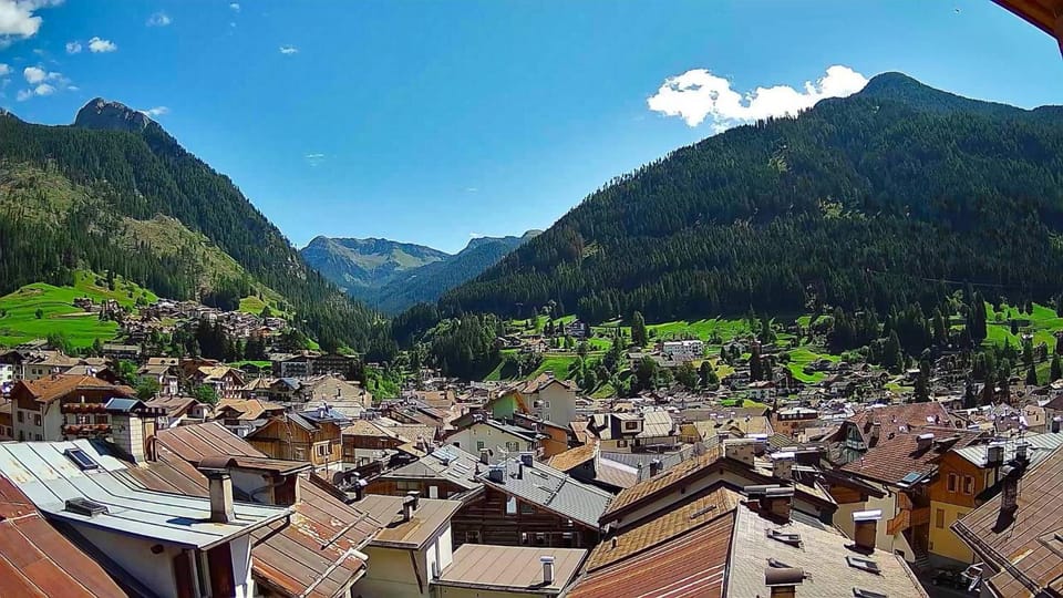Summer, City view, Mountain view