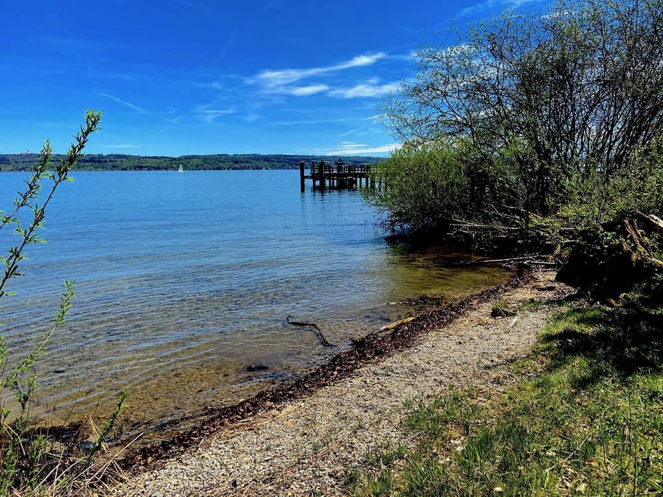 Beach, Lake view