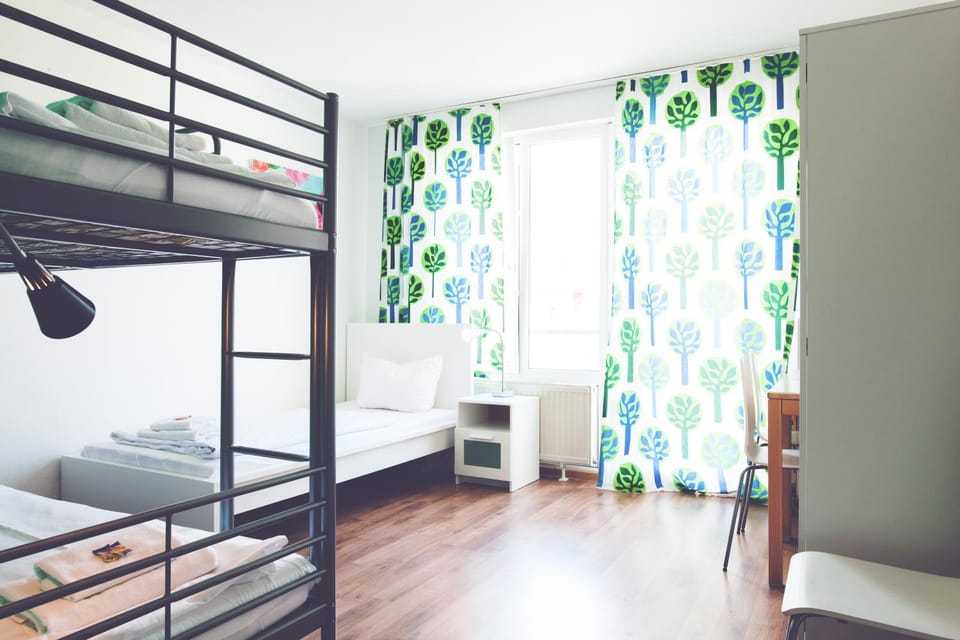 Bed, Photo of the whole room, Bedroom, bunk bed