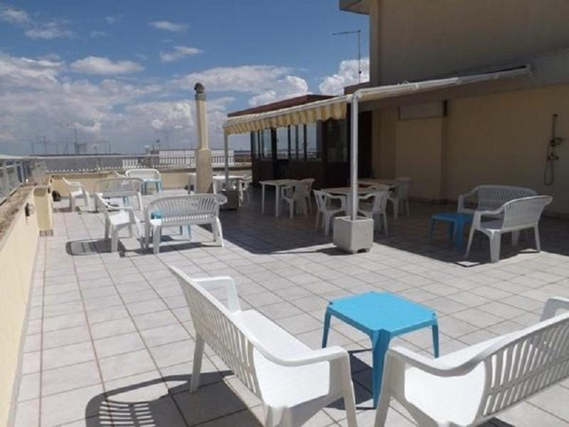Property building, Day, View (from property/room), Balcony/Terrace, Balcony/Terrace, Kitchen or kitchenette, City view, Sea view