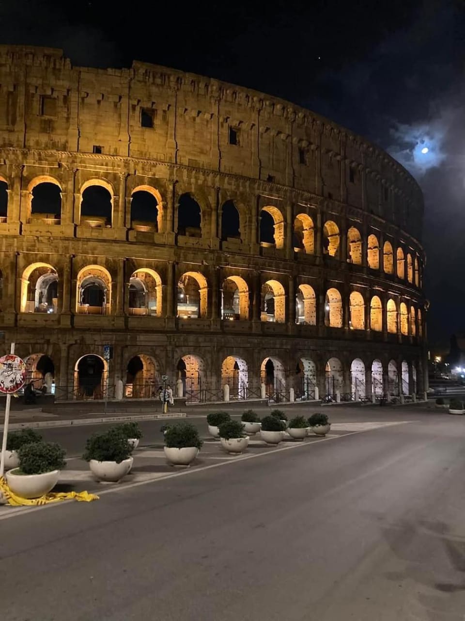 Nearby landmark, Night, City view, Landmark view