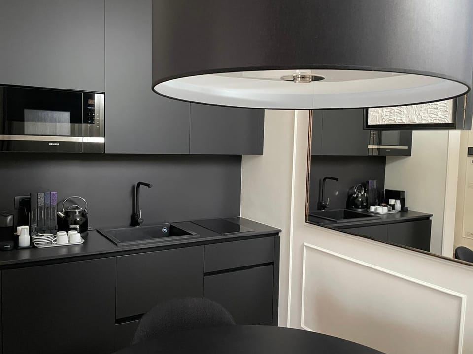 Kitchen or kitchenette, kitchen
