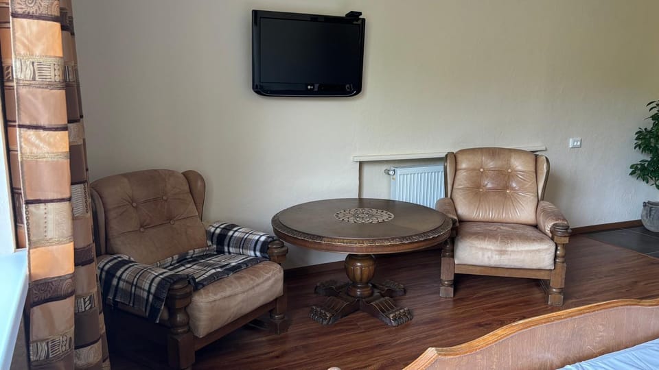 TV and multimedia, Coffee/tea facilities, Photo of the whole room, Seating area, Bedroom