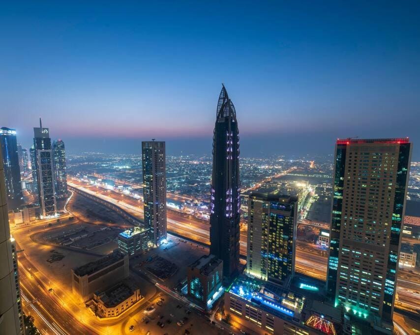 Luxury 2BR Skyline Sea View Direct Mall Metro Dining Shops City Walk Apartment in Dubai