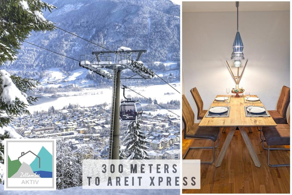 Natural landscape, Winter, Skiing, Dining area