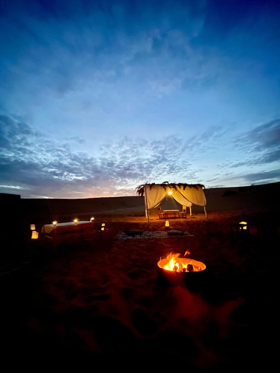 Night, Natural landscape