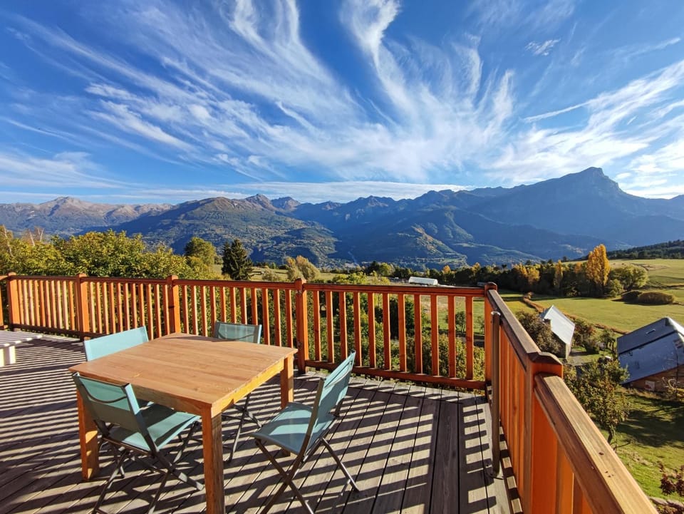 Balcony/Terrace, Mountain view