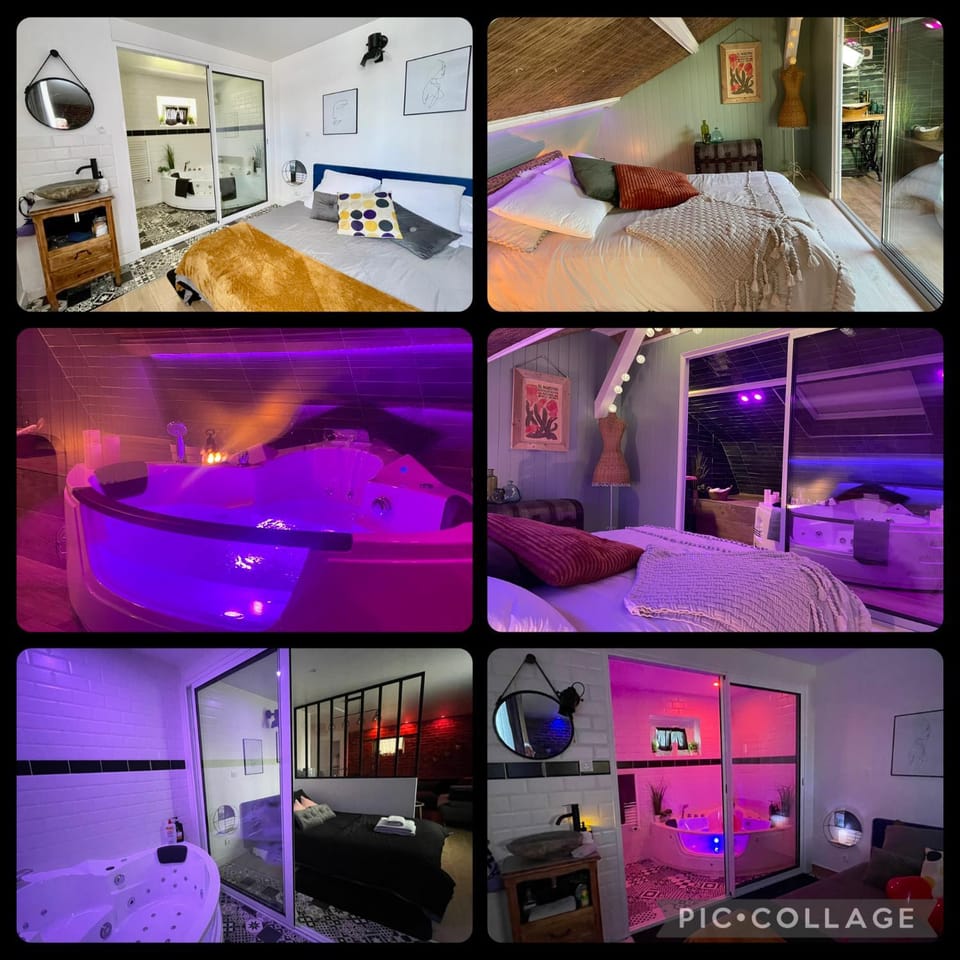 La Clé des Champs - Studio PiscineSPA-Sauna au jardin tropical idyllique et bucolique Apartment in Île-de-France