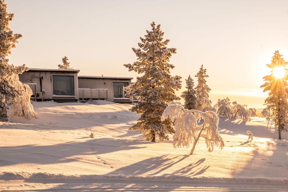 Property building, Natural landscape, Winter