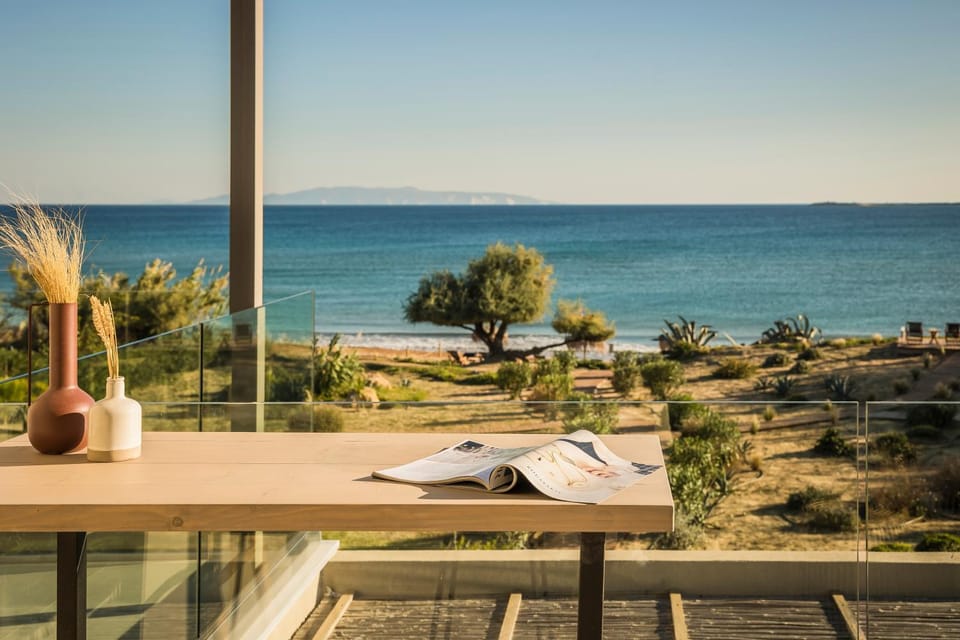 Day, Natural landscape, View (from property/room), Balcony/Terrace, Beach, Sea view