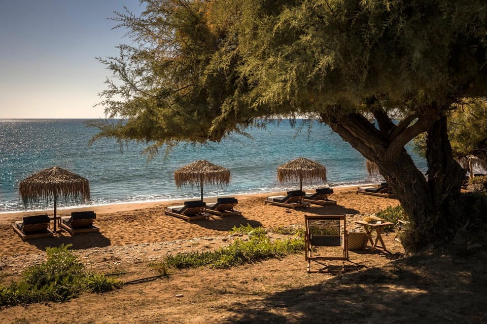 Day, Natural landscape, Beach, Sea view, sunbed