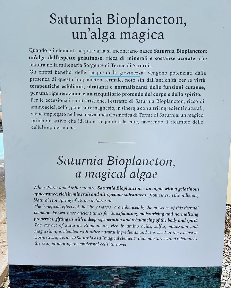 Nearby landmark, Text overlay