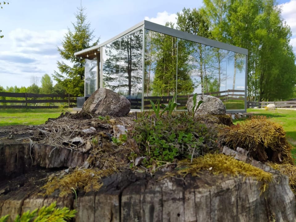 Mirror house House in Latvia
